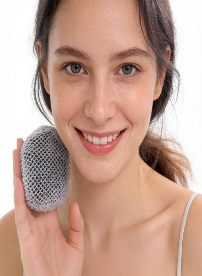 RamPula Face Scrubber & African Net, Silicone Exfoliating Brush for Men Women, Facial Cleansing Brush, Manual Waterproof Cleansing Skin Care, Blackhead Removing Pore Cleansing Massaging Face Brushes - Image 3